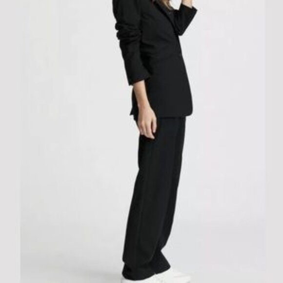 NWT Rag & Bone Ridley Virgin Wool loose tailored fit trousers sz 0 - Picture 2 of 11